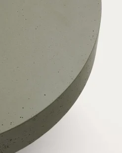 Kave Home Salontafel Aiguablava Cement Groen Ø90cm