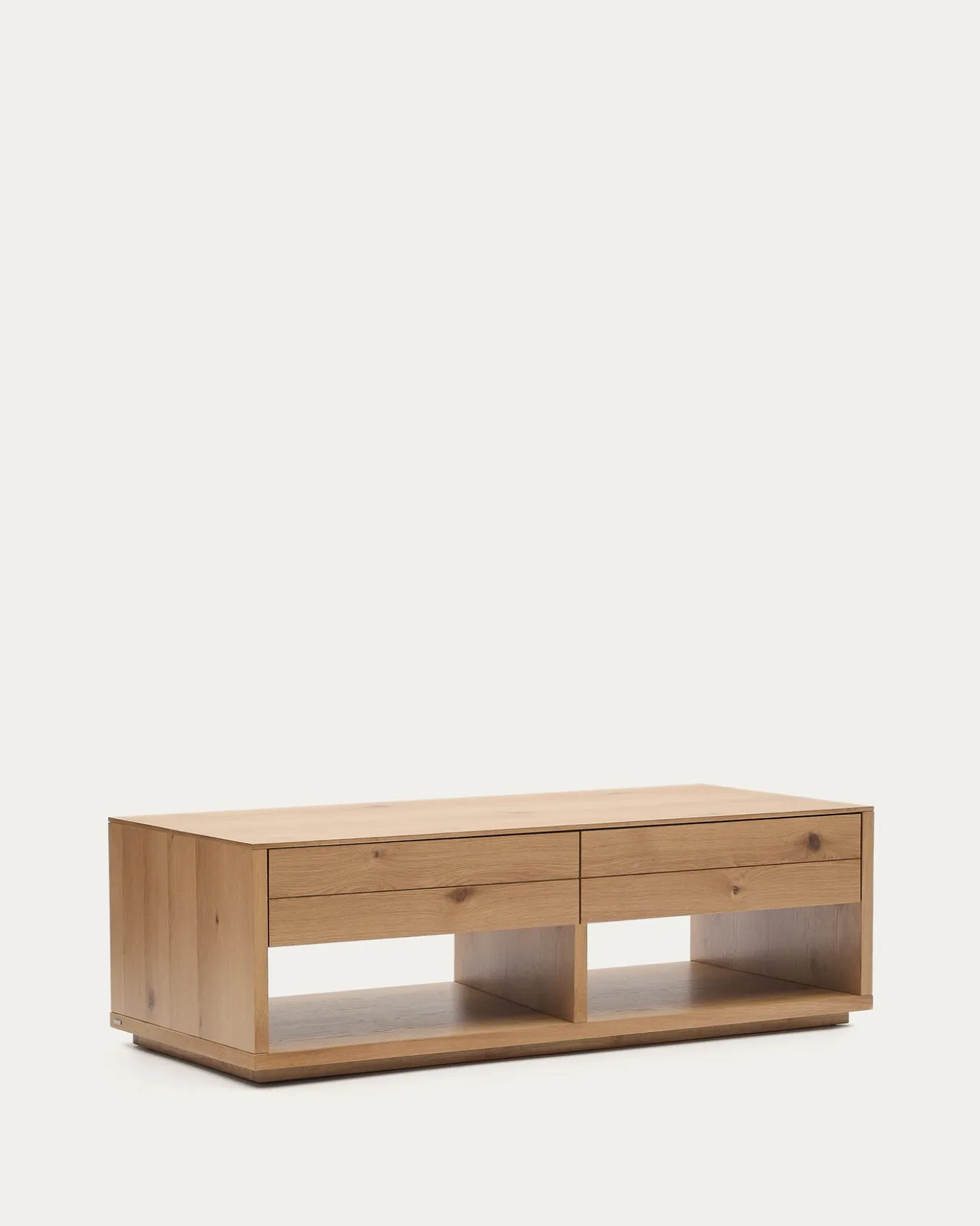 Kave Home Salontafel Alguema Naturel 2-Lades 140cm