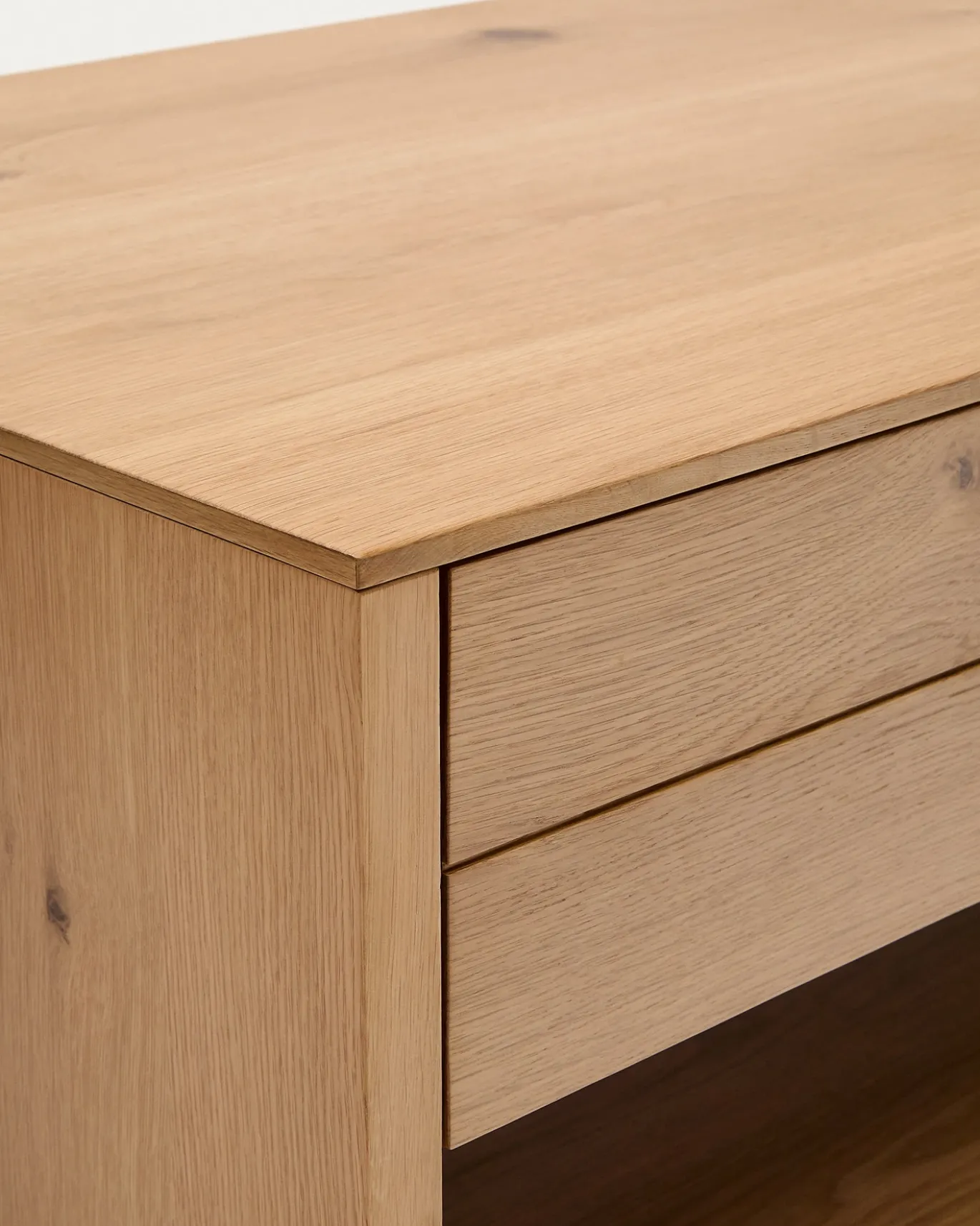 Kave Home Salontafel Alguema Naturel 2-Lades 140cm
