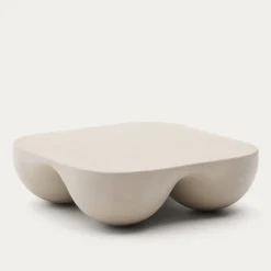 Kave Home Salontafel Colba Outdoor Polystone 100x100cm