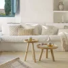 Kave Home Salontafel Glenda Massief Teakhout Ø55cm