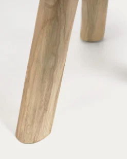 Kave Home Salontafel Glenda Massief Teakhout Ø55cm