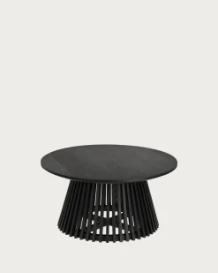 Kave Home Salontafel Jeanette Ø80cm Zwart