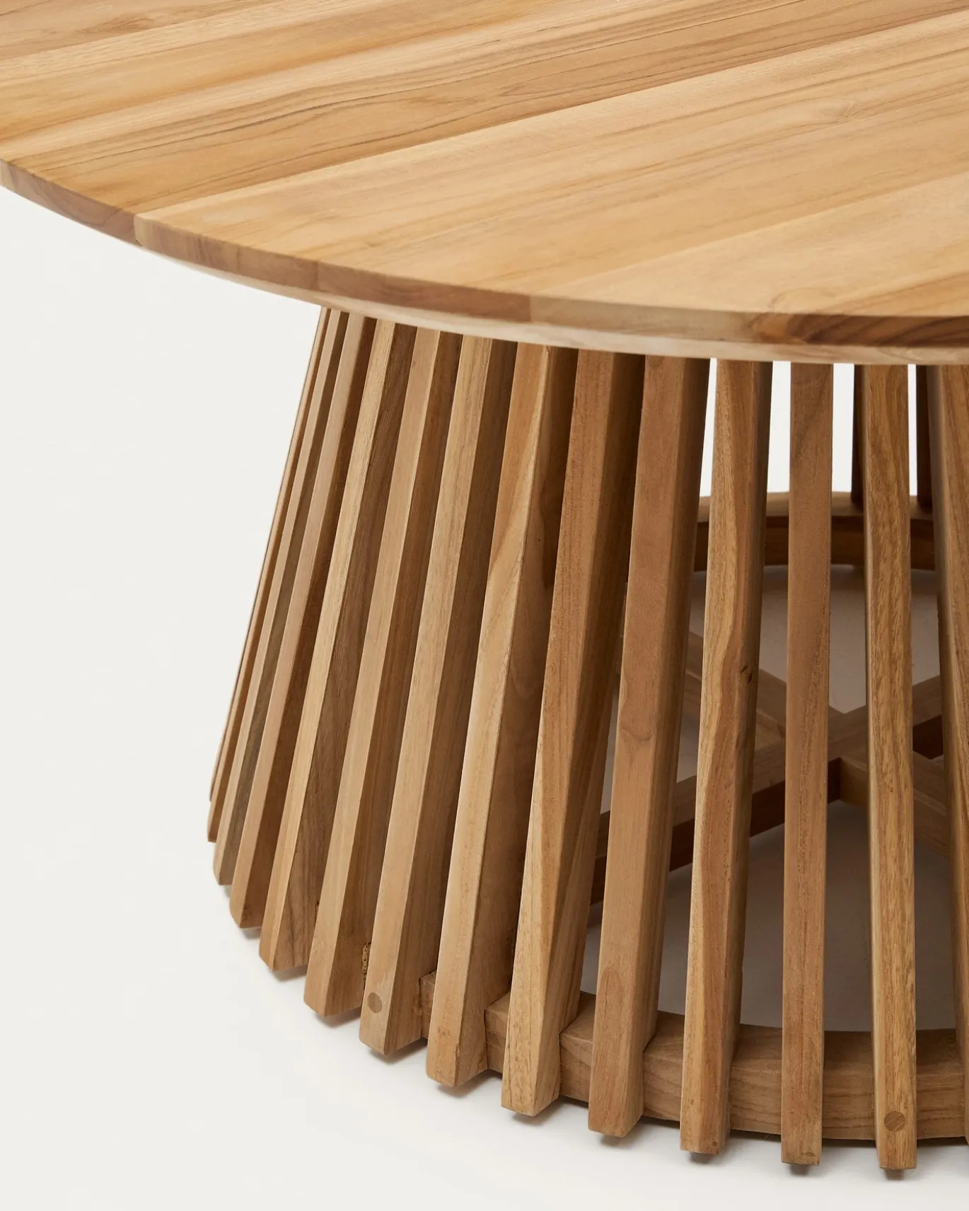 Kave Home Salontafel Jeanette Ø80cm Naturel