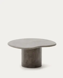 Kave Home Salontafel Macarella Grijs Cement 83x77cm