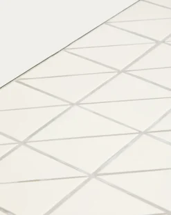 Kave Home Salontafel Maurina Staal Tegels Beige 122cm