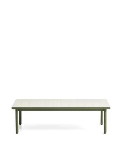 Kave Home Salontafel Maurina Staal Tegels Beige 122cm