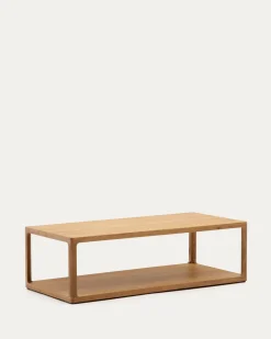 Kave Home Salontafel Maymai Eikenhout 140x65cm