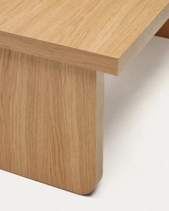 Kave Home Salontafel Oaq Eikenfineer Natuurlijk 82x60cm