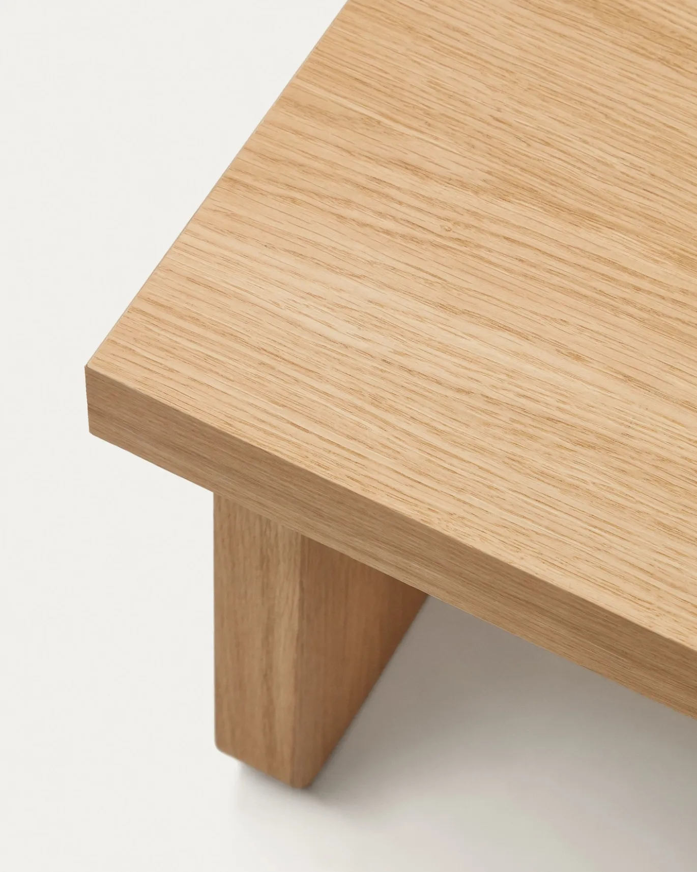 Kave Home Salontafel Oaq Eikenfineer Natuurlijk 82x60cm