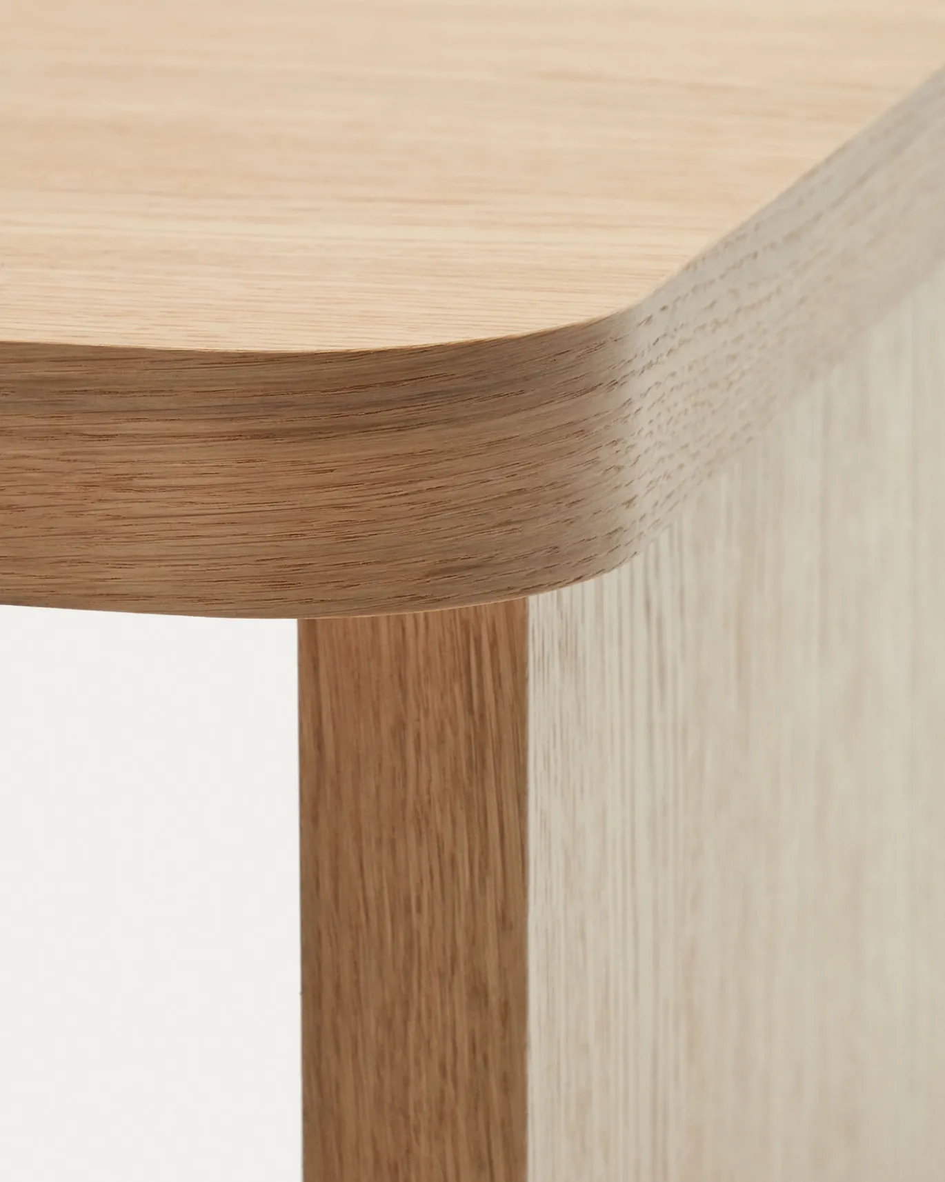 Kave Home Salontafel Oaq Eikenfineer Natuurlijk 82x60cm