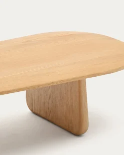 Kave Home Salontafel Pirita Eikenhout Naturel 146x56,5cm