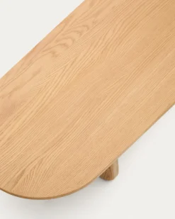 Kave Home Salontafel Pirita Eikenhout Naturel 146x56,5cm