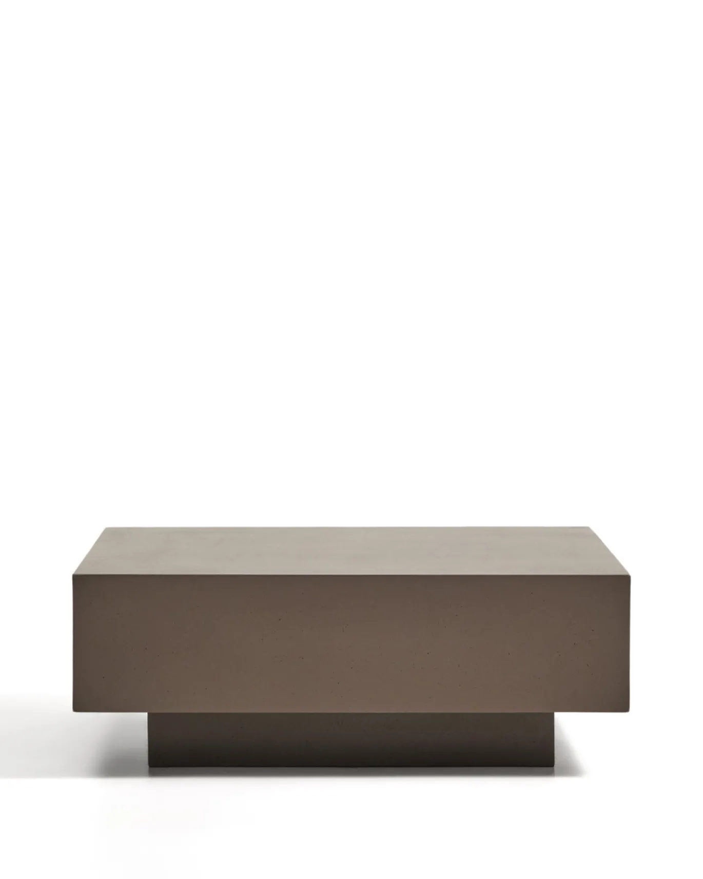 Kave Home Salontafel Rustella Cement Bruin 80x60cm