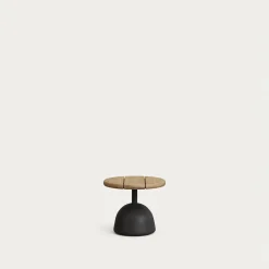 Kave Home Salontafel Saura met Acacia Blad Naturel Ø43x35cm