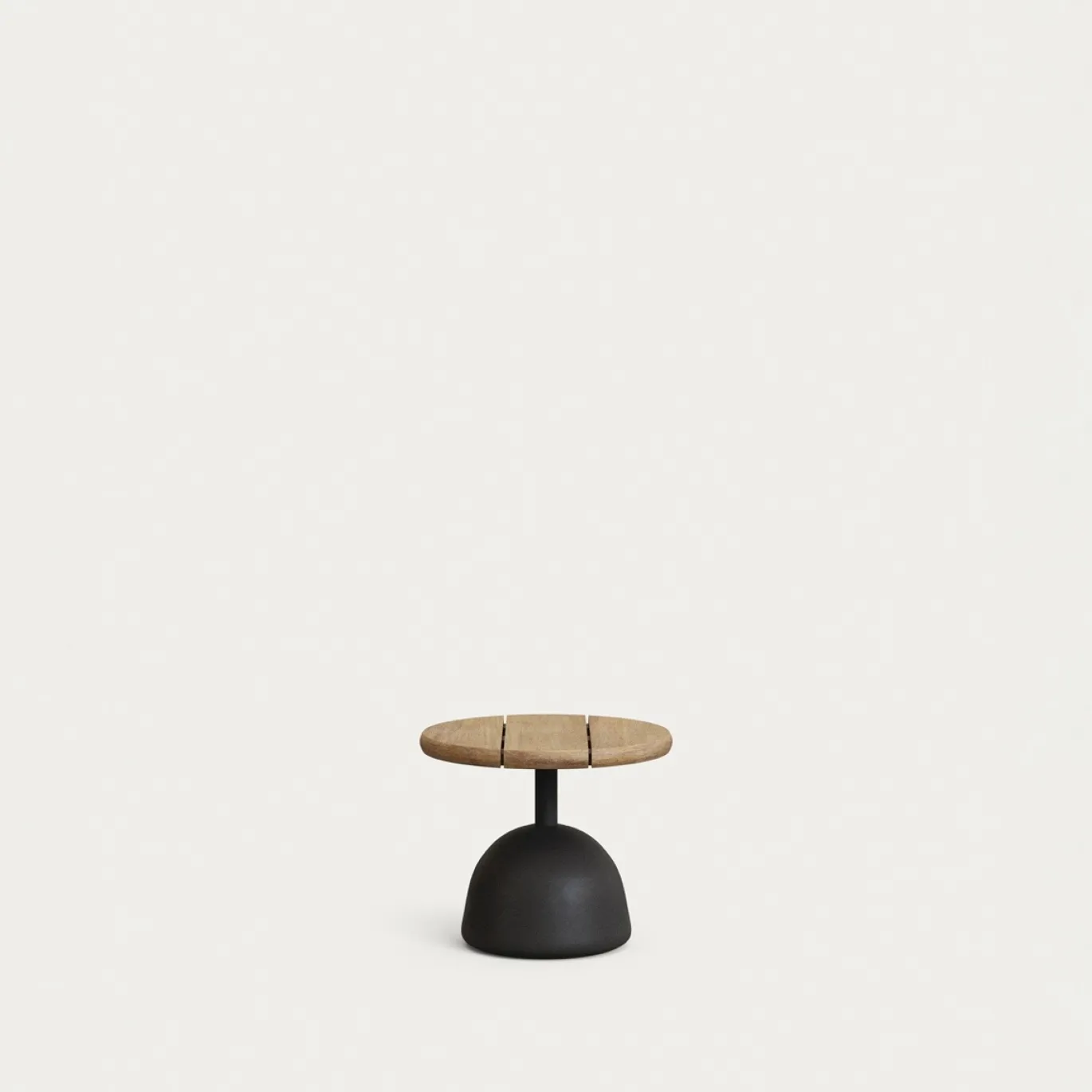 Kave Home Salontafel Saura met Acacia Blad Naturel Ø43x35cm
