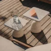 Kave Home Salontafel Saura Wit Terrazzo 32x48x48cm