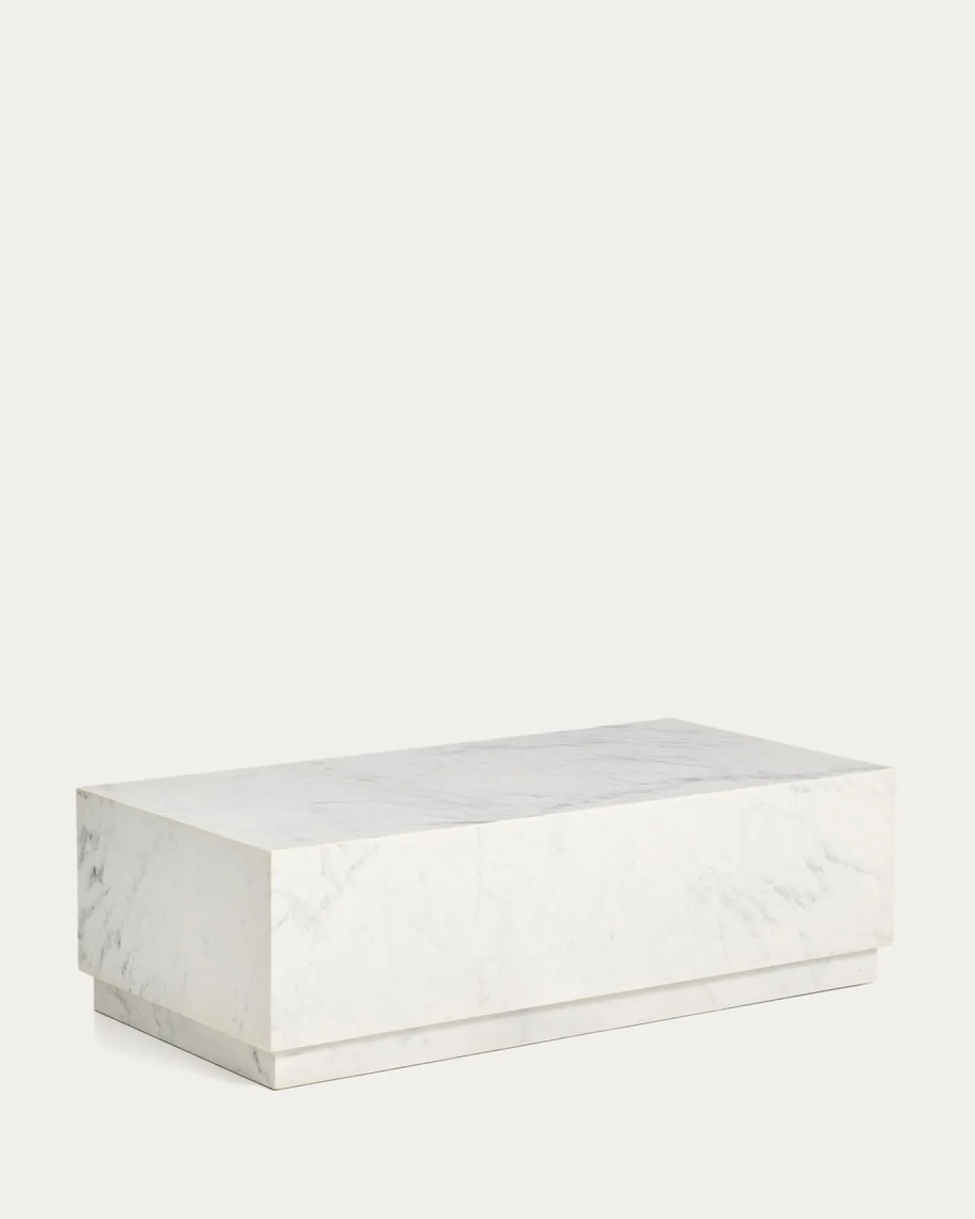 Kave Home Salontafel Sorein Marmer Wit 100cm
