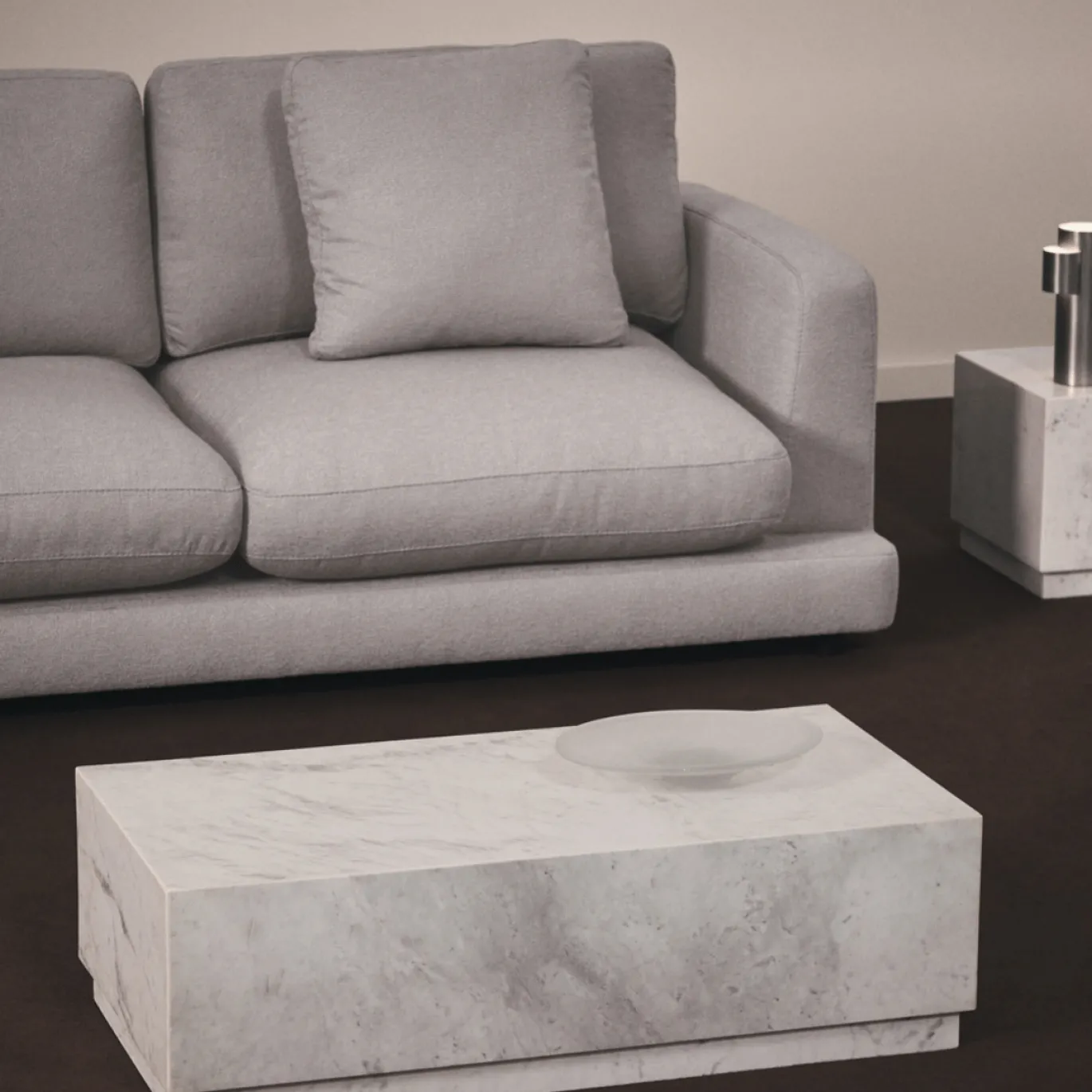 Kave Home Salontafel Sorein Marmer Wit 100cm