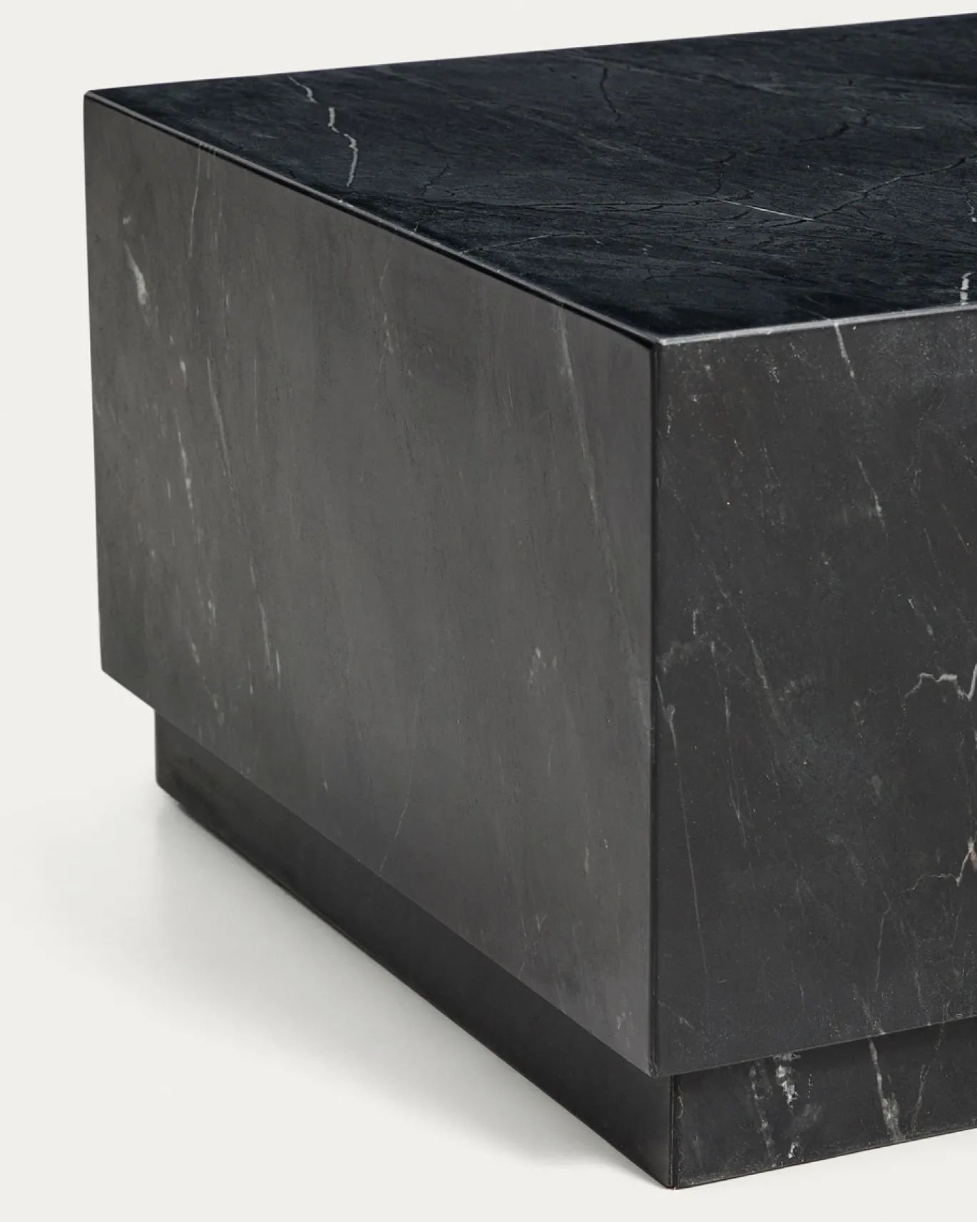 Kave Home Salontafel Sorein Marmer Zwart 100cm