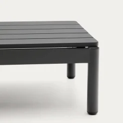Kave Home Salontafel Sorells Grijs Aluminium 52,4x91cm
