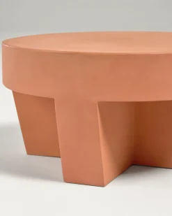 Kave Home Salontafel Vilena Terracotta Ø60cm