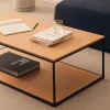 Kave Home Salontafel Yoana Naturel Eikenfineer 110x60cm