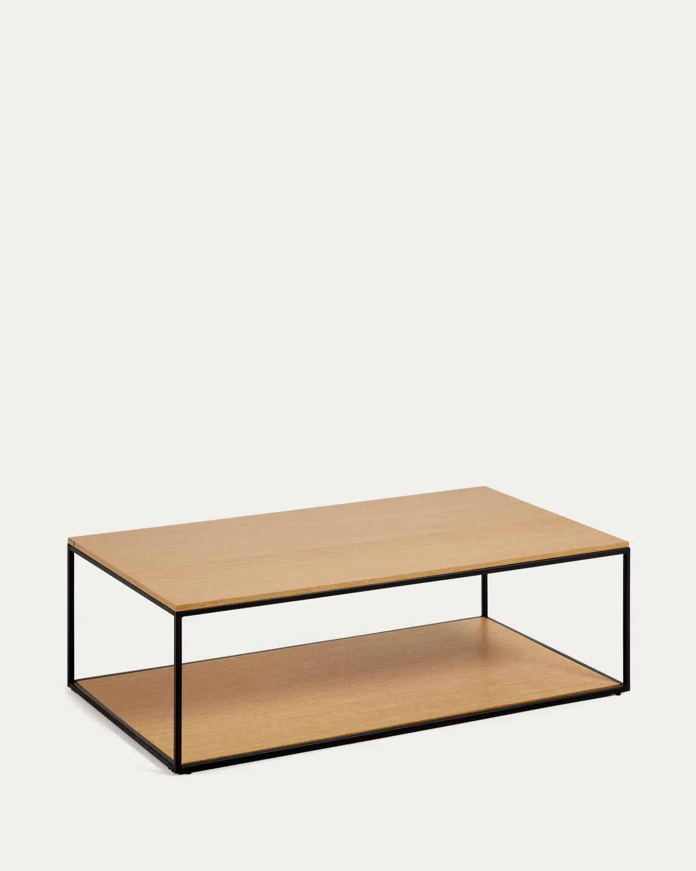 Kave Home Salontafel Yoana Naturel Eikenfineer 110x60cm
