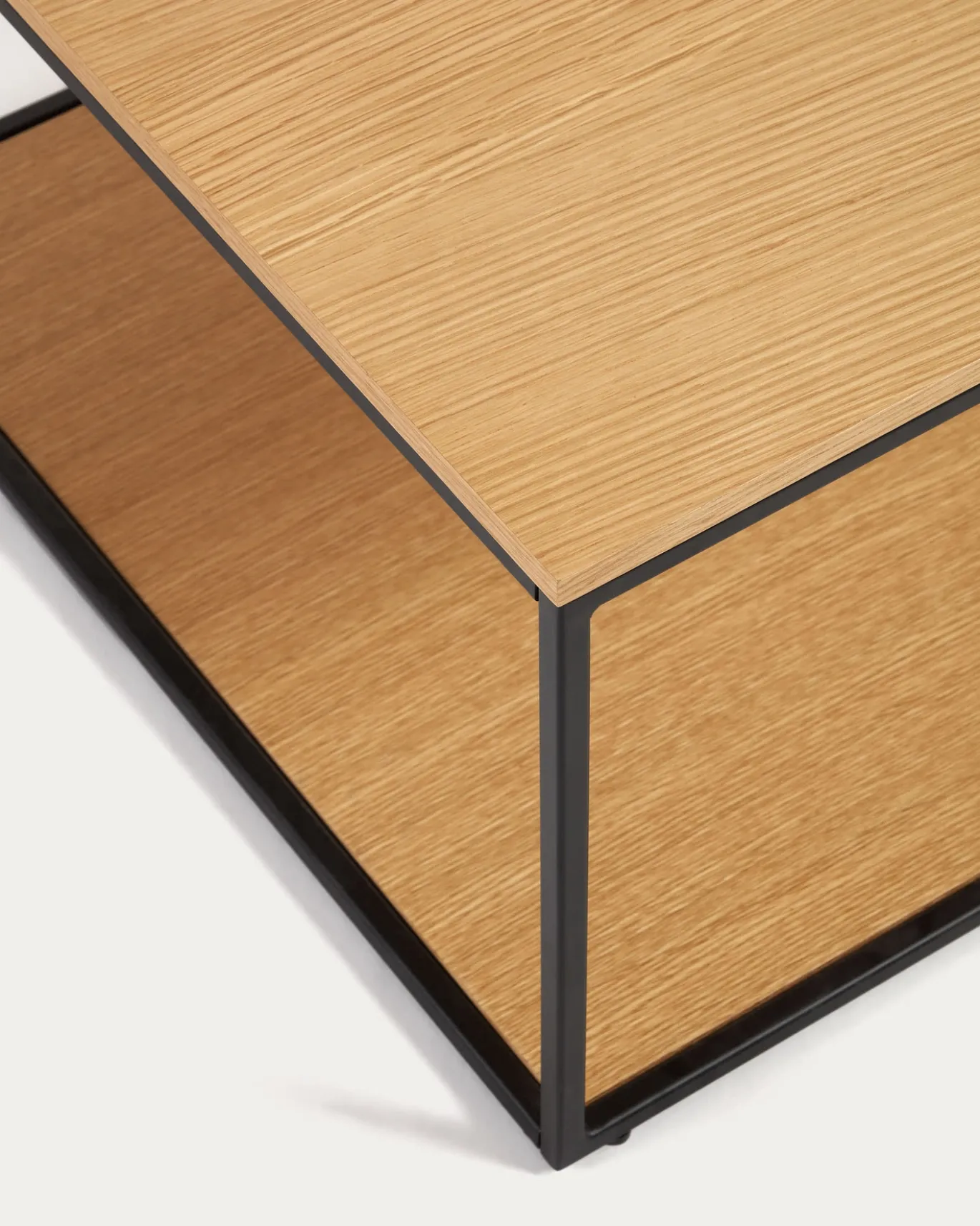 Kave Home Salontafel Yoana Naturel Eikenfineer 110x60cm