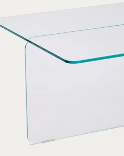 Kave Home Salontafel Zaren Doorzichtig Gehard Glas 120x60cm