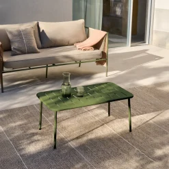 Kave Home Salontafel Zivia Outdoor Groen 90x50cm