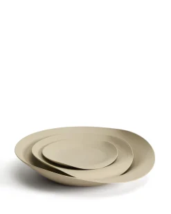 Kave Home Schaal Ebenor Midden Beige Keramiek Ø53cm