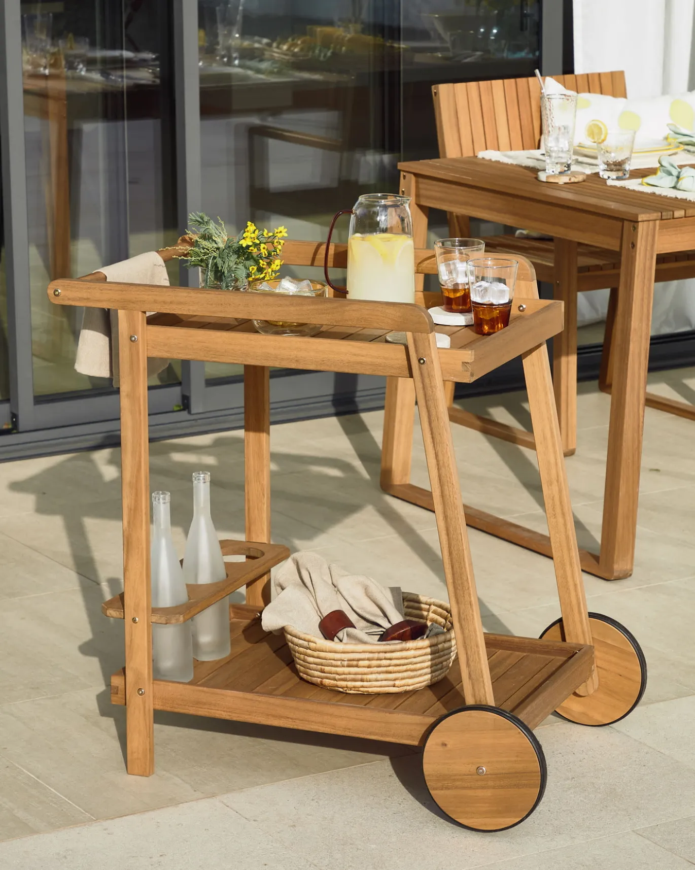 Kave Home Serveertafel Felisa Acaciahout Fsc 1