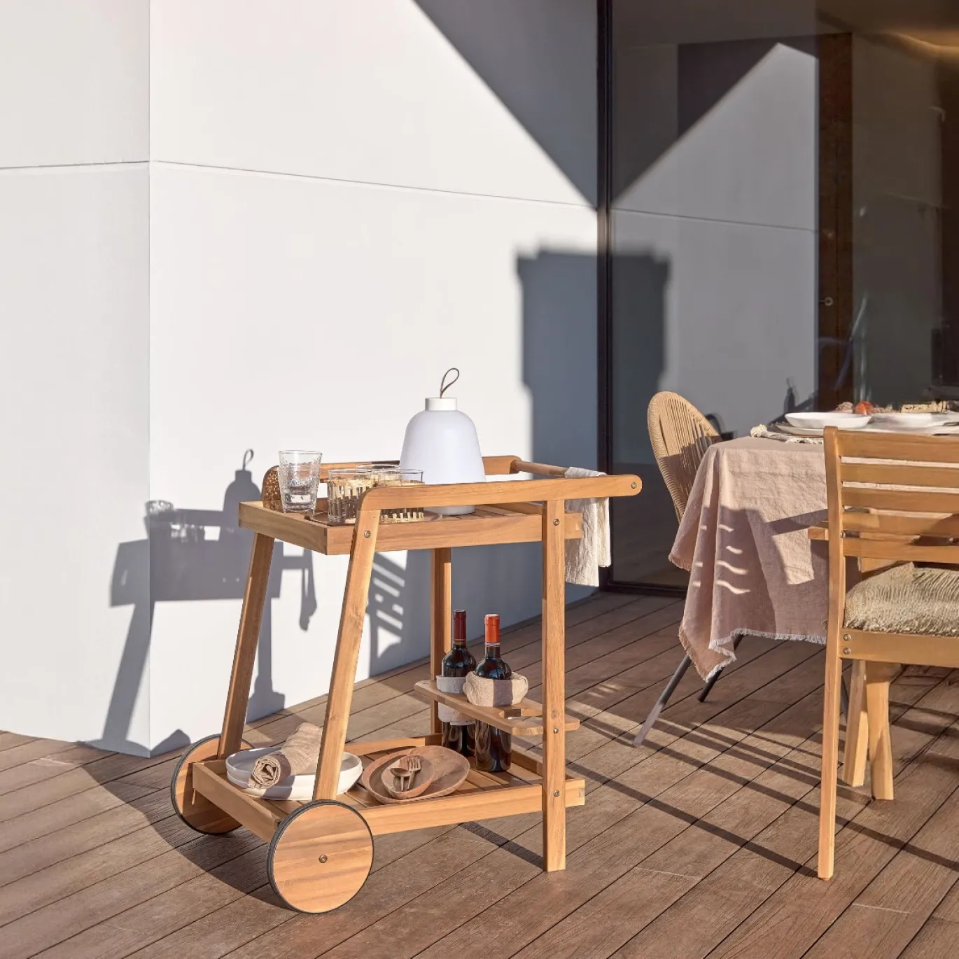 Kave Home Serveertafel Felisa Acaciahout Fsc 1