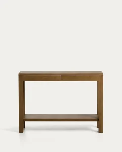 Kave Home Sidetable Arelida Eiken Lichtbruin 112cm