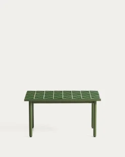 Kave Home Sidetable Maurina Staal Tegels Groen 81cm