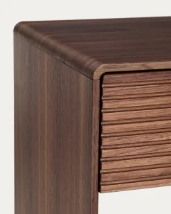 Kave Home Sidetable Norlen Walnoot 81cm