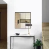 Kave Home Sidetable Rewena Porselein Wit Kalosafwerking 110x75cm