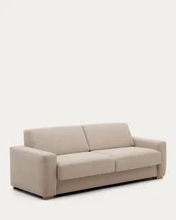 Kave Home Slaapbank Anley 4-Zits Beige