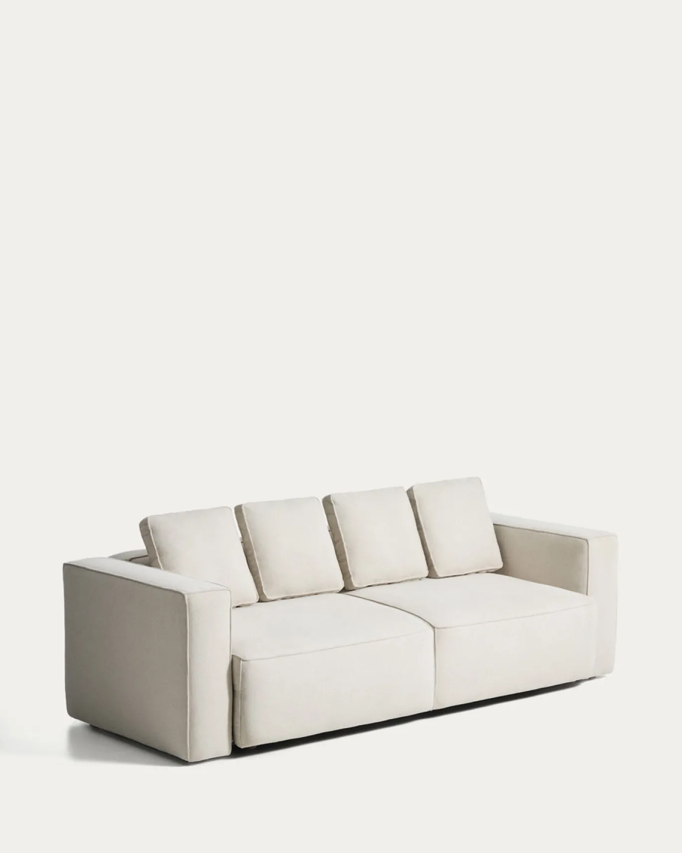 Kave Home Slaapbank Marela Chenille Beige 236cm