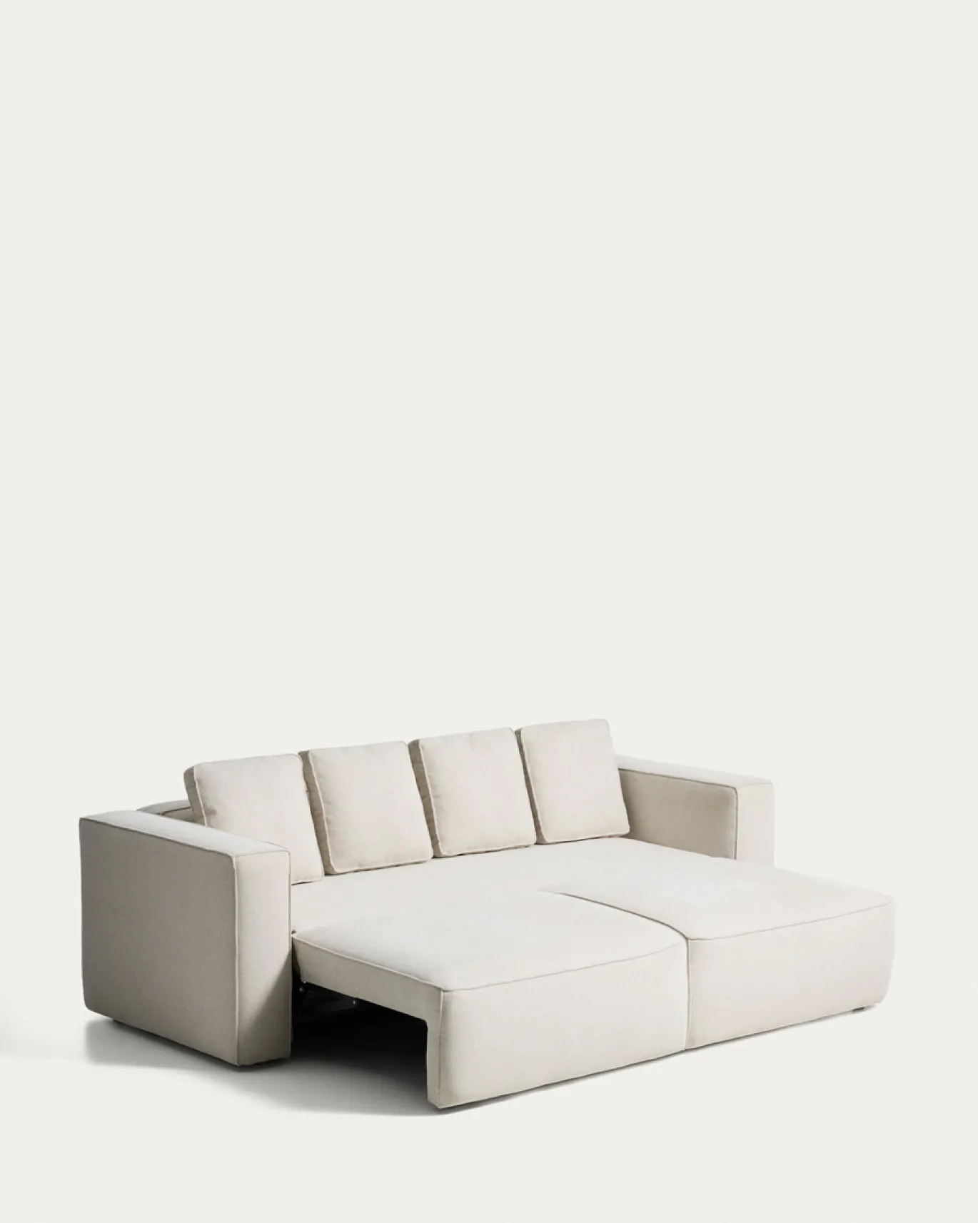 Kave Home Slaapbank Marela Chenille Beige 236cm