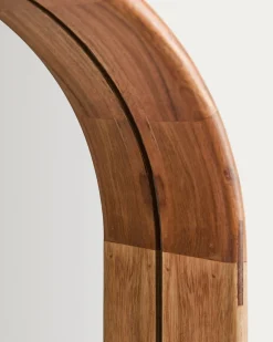 Kave Home Spiegel Berale Acaciahout 76cm