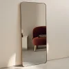 Kave Home Spiegel Marco Goudkleurig Metaal 80x180cm