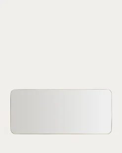 Kave Home Spiegel Marco Goudkleurig Metaal 80x180cm