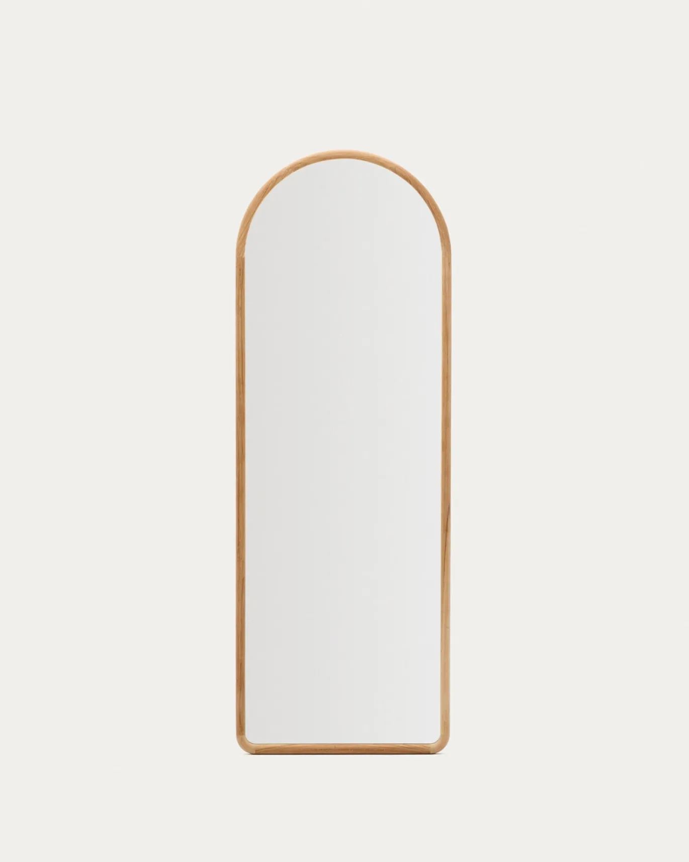 Kave Home Spiegel Milsa Teakhout 55x155cm