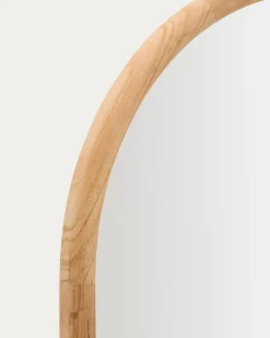 Kave Home Spiegel Milsa Teakhout 55x155cm