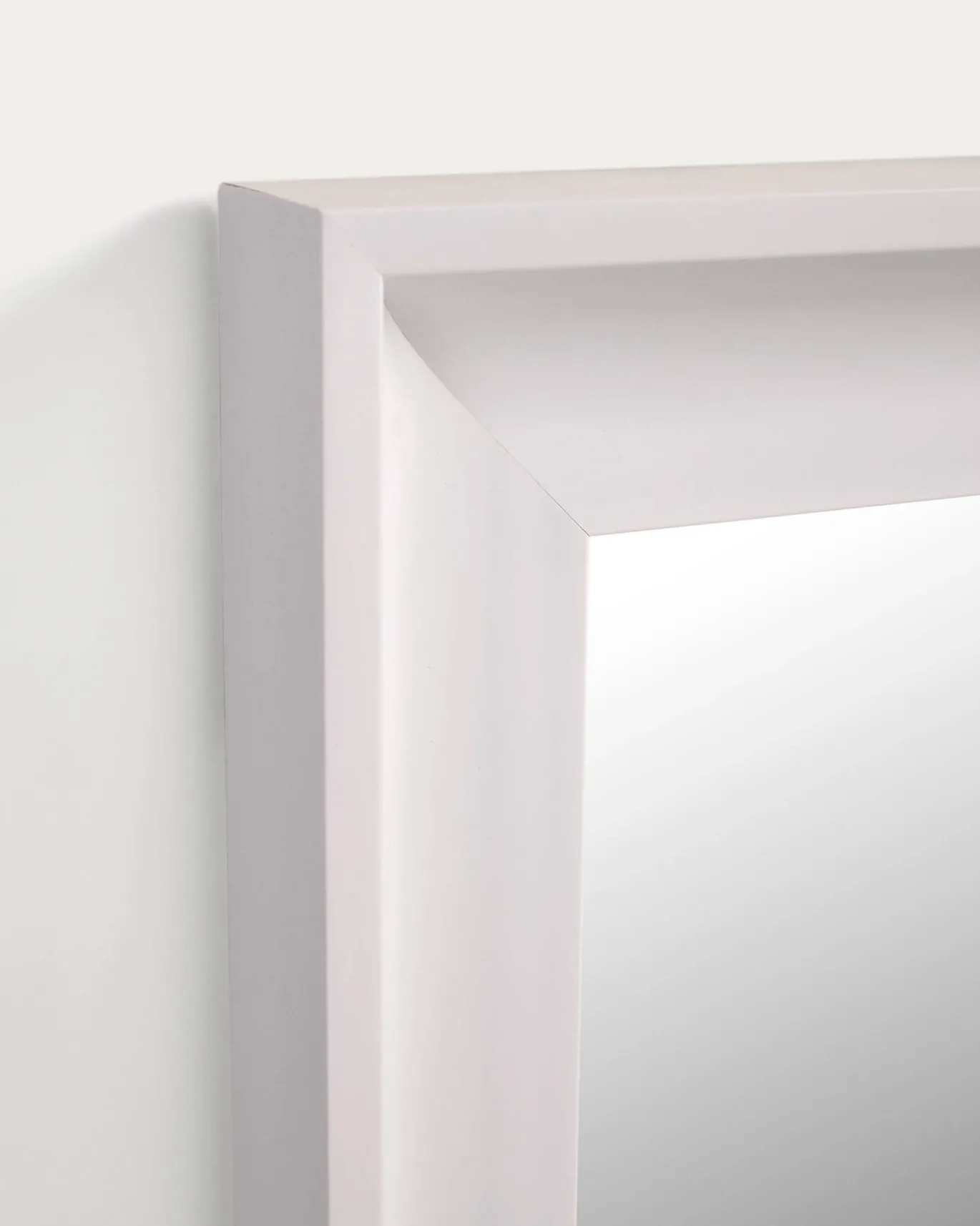 Kave Home Spiegel Romila Wit 52x152,5cm