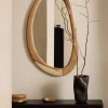 Kave Home Spiegel Selem Mungur Hout Natuurlijk 60x107cm