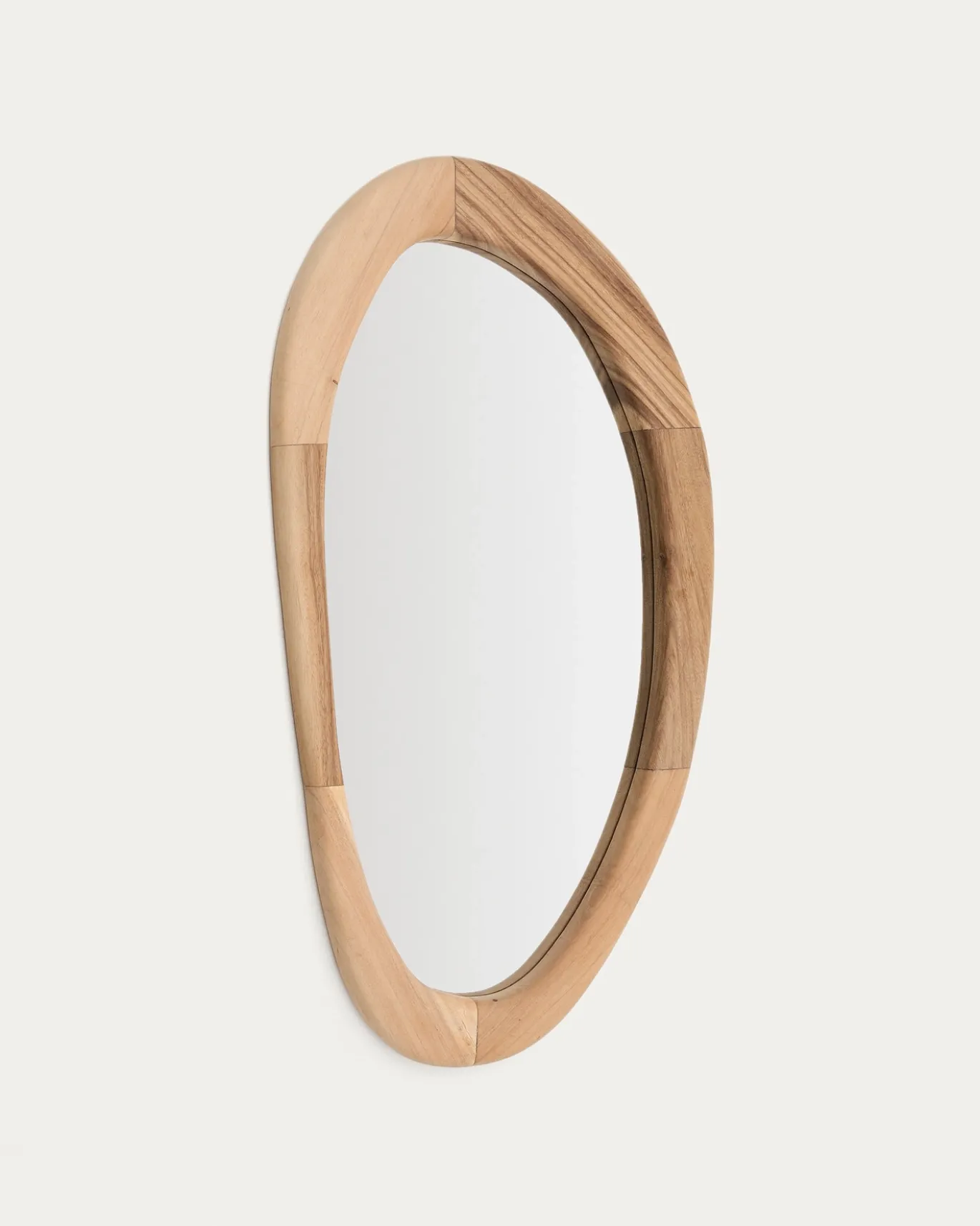 Kave Home Spiegel Selem Mungur Hout Natuurlijk 60x107cm