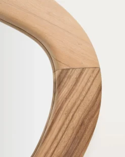 Kave Home Spiegel Selem Mungur Hout Natuurlijk 60x107cm